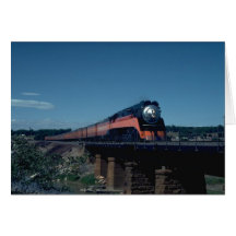 Tren de la "luz del día" del SP, llevado por 4-8-4 Tarjetas