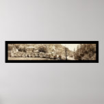 Tren De Luxe NY a la foto 1912 de CA Poster