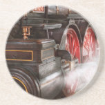 Tren - deje apagado un poco de vapor posavasos para bebidas