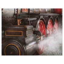 Tren - deje apagado un poco de vapor folletos
