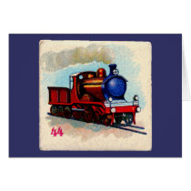 tren del choo del choo tarjetas