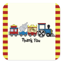 Tren del circo pegatinas