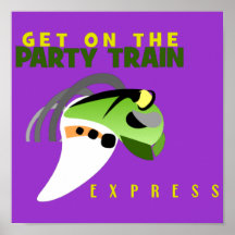 TREN DEL FIESTA POSTER