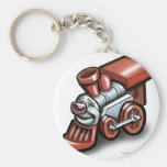 Tren del juguete llavero