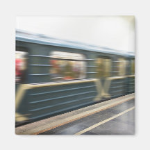 Tren del metro de Moscú Imán