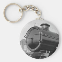 Tren del vapor llavero personalizado