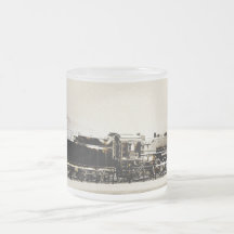 Tren del vintage tazas