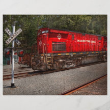 Tren - diesel - Morristown Erie Tarjeton