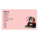 Tren expreso del amor plantillas de tarjetas personales