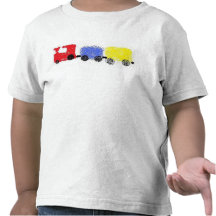 Tren lindo de Choo-Choo Camisetas