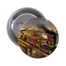 Tren nocturno de la CAMISETA Pin