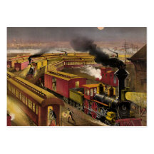 Tren nocturno de la CAMISETA Tarjeta De Negocio