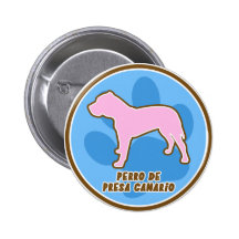 Trendy Perro de Presa Canario Pins