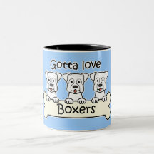 Tres boxeadores tazas