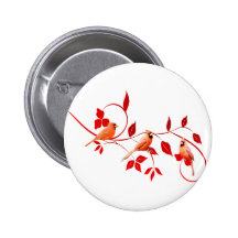 Tres cardenales pins