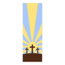 Tres cruces plantillas de tarjeta de negocio