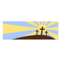 Tres cruces plantillas de tarjeta de negocio