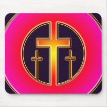 TRES CRUCES TAPETE DE RATONES