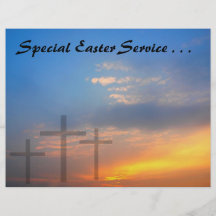 Tres cruces y salidas del sol tarjetas publicitarias