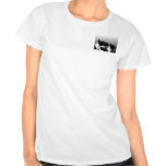 Tres dogos franceses blancos y negros camisetas