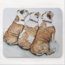 tres dogos alfombrillas de raton 