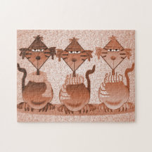 Tres gatitos puzzles