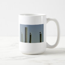 Tres gaviotas taza de café