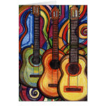 Tres guitarras tarjeton
