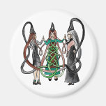 Tres hermanas - brujas célticas imanes  
