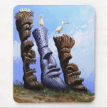 "Tres Hombres Tikis " Tapete De Raton