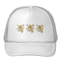 Tres leones de los regalos ingleses del orgullo de gorro