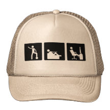 Tres pequeñas imágenes - hombres 5 gorro