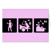 Tres pequeñas imágenes - mujeres 7 tarjeton