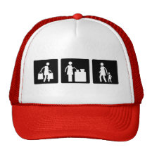 Tres pequeñas imágenes - mujeres 8 gorro