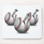 Tres screwedballs tapetes de raton