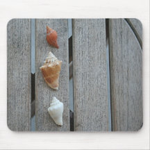 Tres Seashells Mousepad Alfombrilla De Ratones