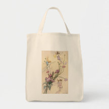 Tres Sprites enojados con el tote de la alegría Bolsas De Mano