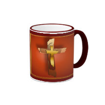 Tres tazas rugosas de las cruces