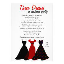 Tres vestidos anuncios personalizados