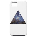 Triángulo del espacio del inconformista iPhone 5 fundas