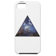 Triángulo del espacio del inconformista iPhone 5 fundas