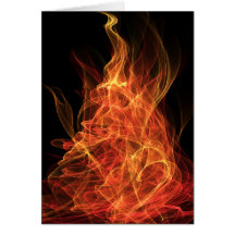 Triángulo del fuego tarjeton