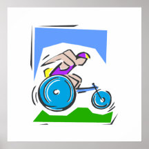 Triathelete Poster