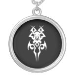 Tribal blanco negro clásico elegante simple fresco grimpola personalizada