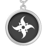 Tribal blanco negro clásico elegante simple fresco joyerias