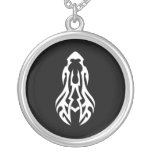 Tribal blanco negro clásico elegante simple fresco collares
