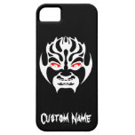 Tribal blanco negro clásico elegante simple fresco iPhone 5 Case-Mate cárcasas