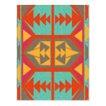 Tribal nativo neo postal