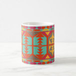 Tribal nativo neo tazas de café