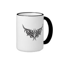 tribal-vector-clipart-5 taza de café